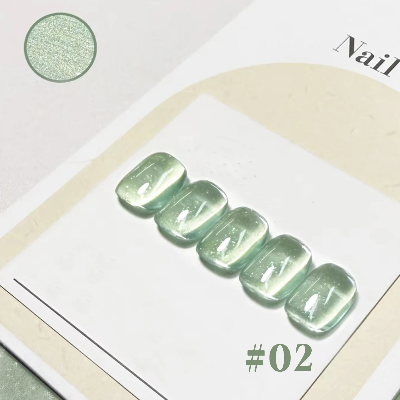 1/6PCS 2025 Cat Eye Gelชุดโปแลนด์-ลูกปัดแก้วIcy Glitterและแม่เหล็กแฟลช,ฤดูร้อนViralเล็บอุปกรณ์สําหรับปาร์ตี้/ชุดว่ายน้ํา