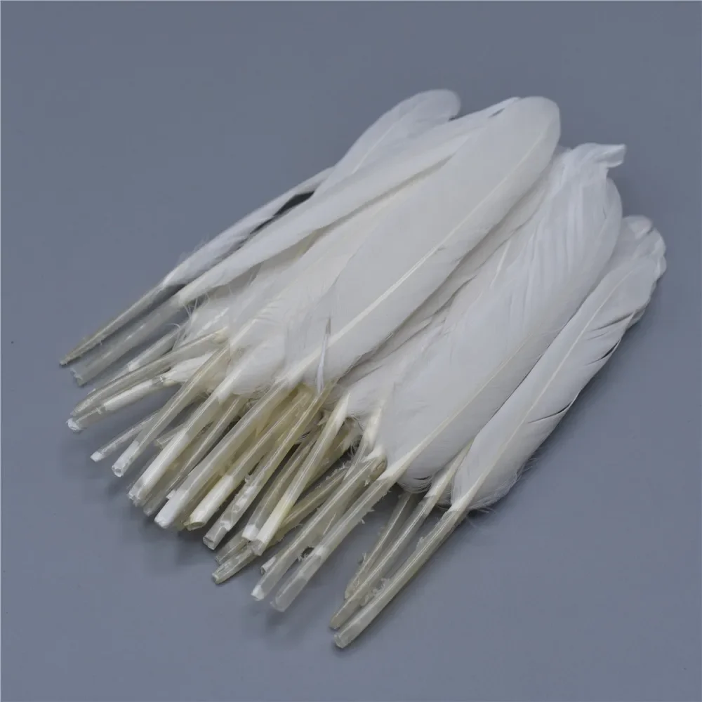 Natürliche rote Entenfedern, lose, 10–15 cm/4–6 Zoll, Entenfedern für Bastelarbeiten, DIY-Schmuck, Accessoires, Dekoration, Federn. – Detail 3