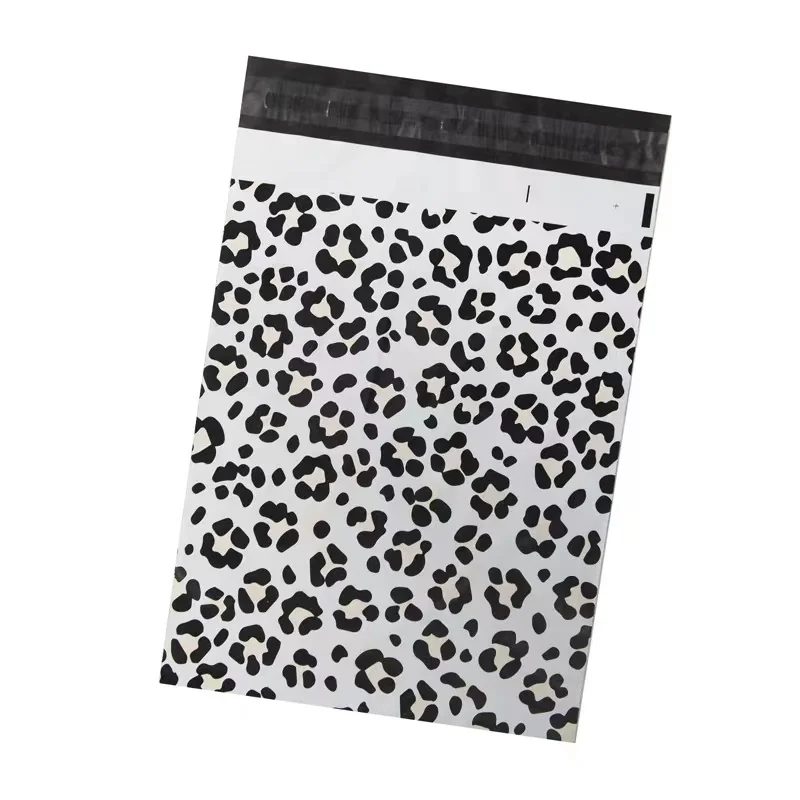 50Pcs/Lots PE Leopard Print Printing Express Bags Packaging Shipping Bags Waterproof Poly Mailer Bags Plastic Packaging Bag