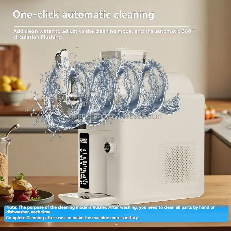 

Compact Self-Cleaning Multi-Function Machine - Ice Cream, Slush & Snow Melting