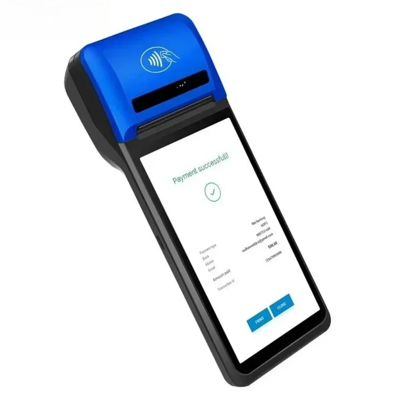 For NB55-S3 5.99 Inch Android POS Terminal, 4G WiFi Bluetooth Mobile Payment Machine for Food Takeaway Shop