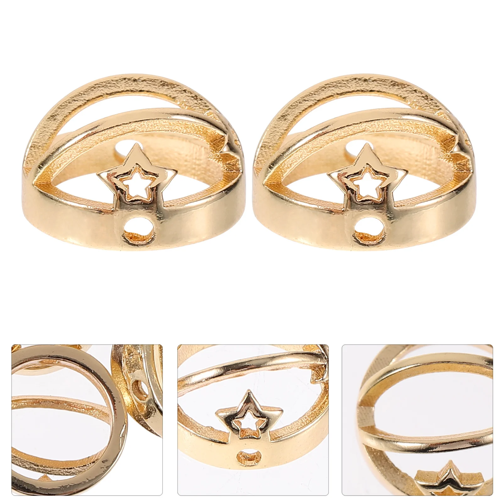 50Pcs Jewelry Making Charms Earring Star Beads Bracelet Rings Multivariate DIY Projects Bohemian Decor Unique Design Gifts