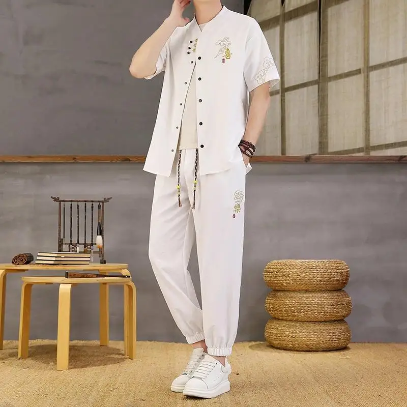 new-2025-summer-men's-tang-suit-casual-versatile-faionable-chinese-sle-set-long-sve-leisure-wear-for-men-trendy-nation