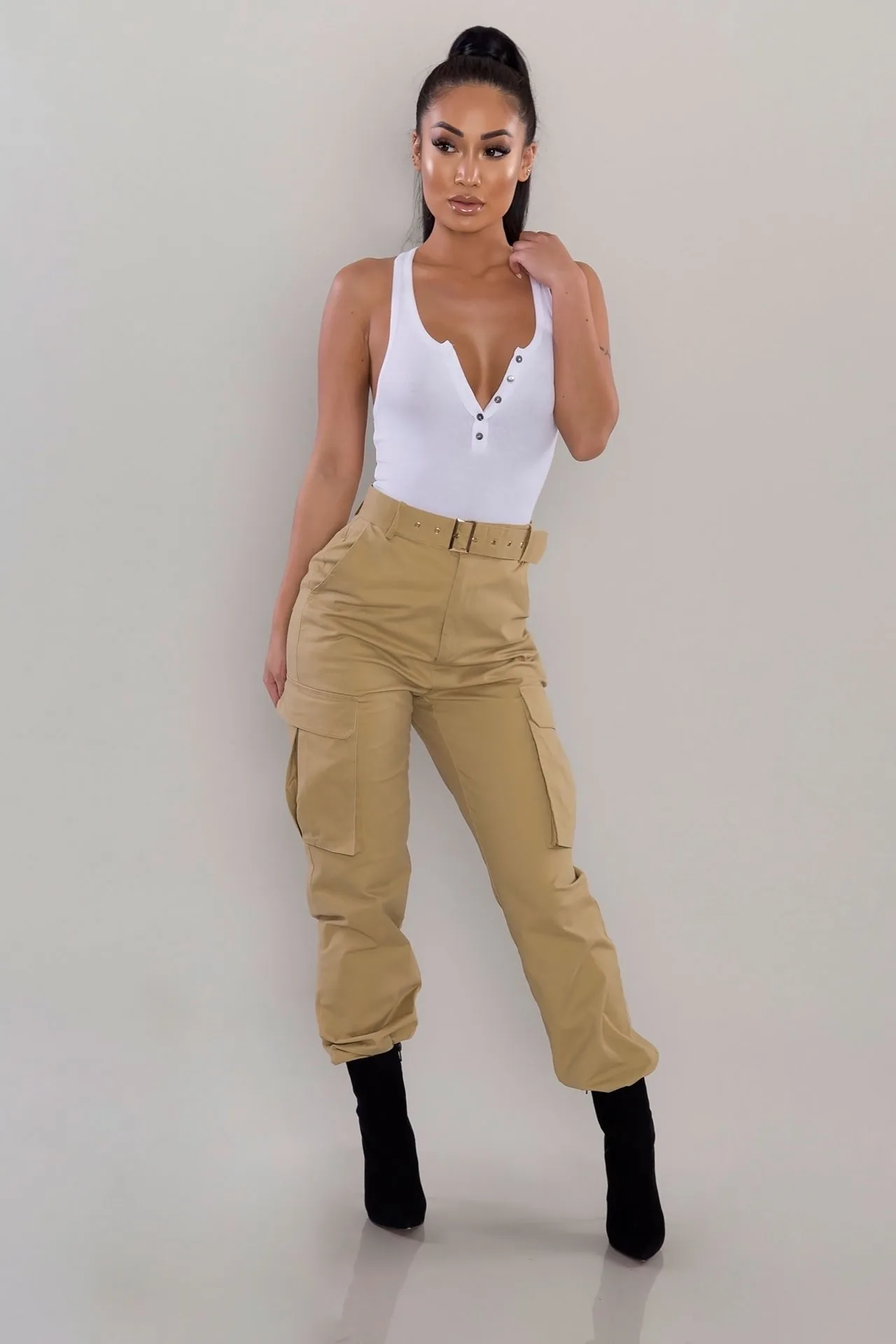 Woman Open Crotch Sexy Cargo Pants Super Crotchless Trousers Club Girl Open Hole Panties with Hidden Zippers Y2k 2023 Hot