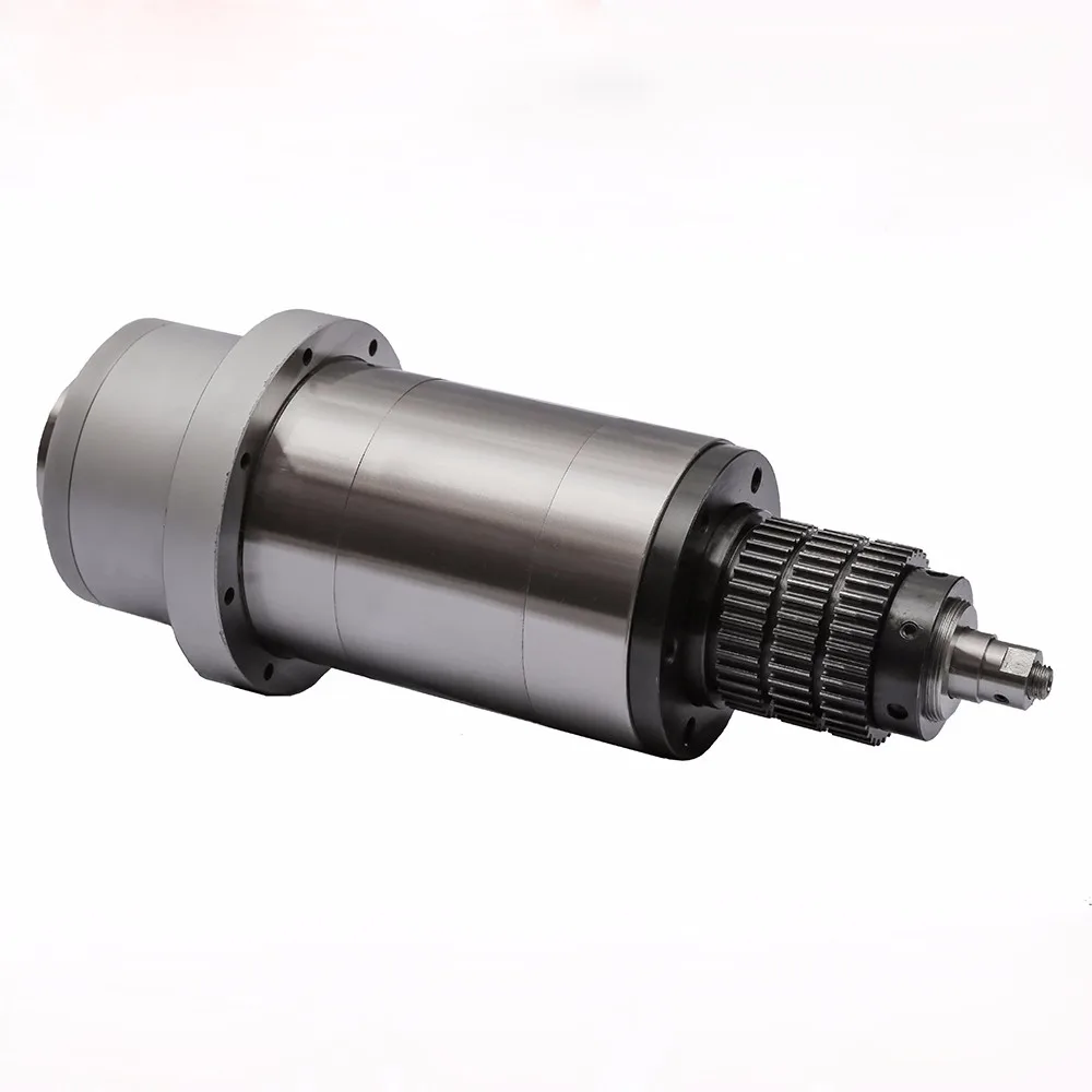 

Belt Driven High Efficiency Nature Cooled BT30 80mm 6000rpm Spindle