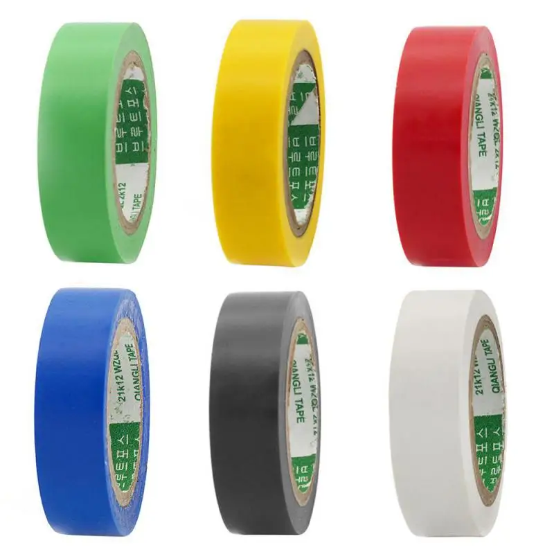 9M Wire Flame Retardant Electrical Insulation 600V High Voltage PVC Waterproof Self-adhesive Electrician