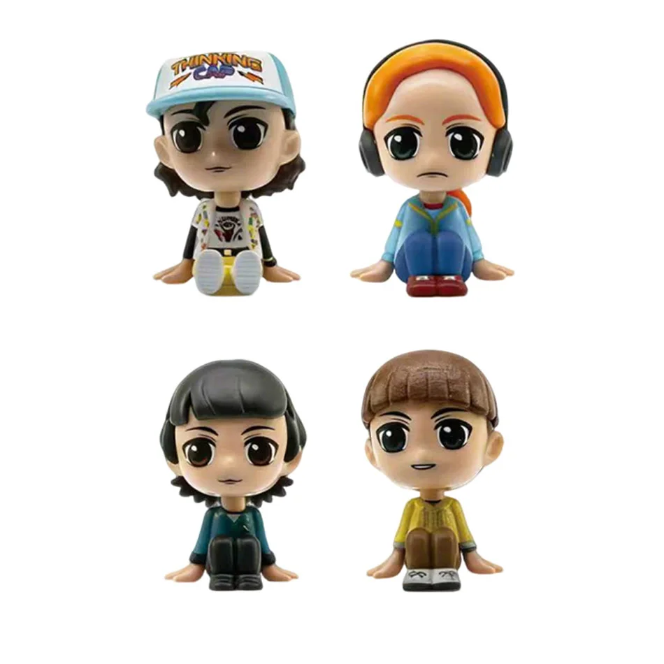 Anime Figure Jane Ives/Will Byers/Mike Wheeler Action Figure Cosplay Vinyl ornament Figures Toy New Year gift