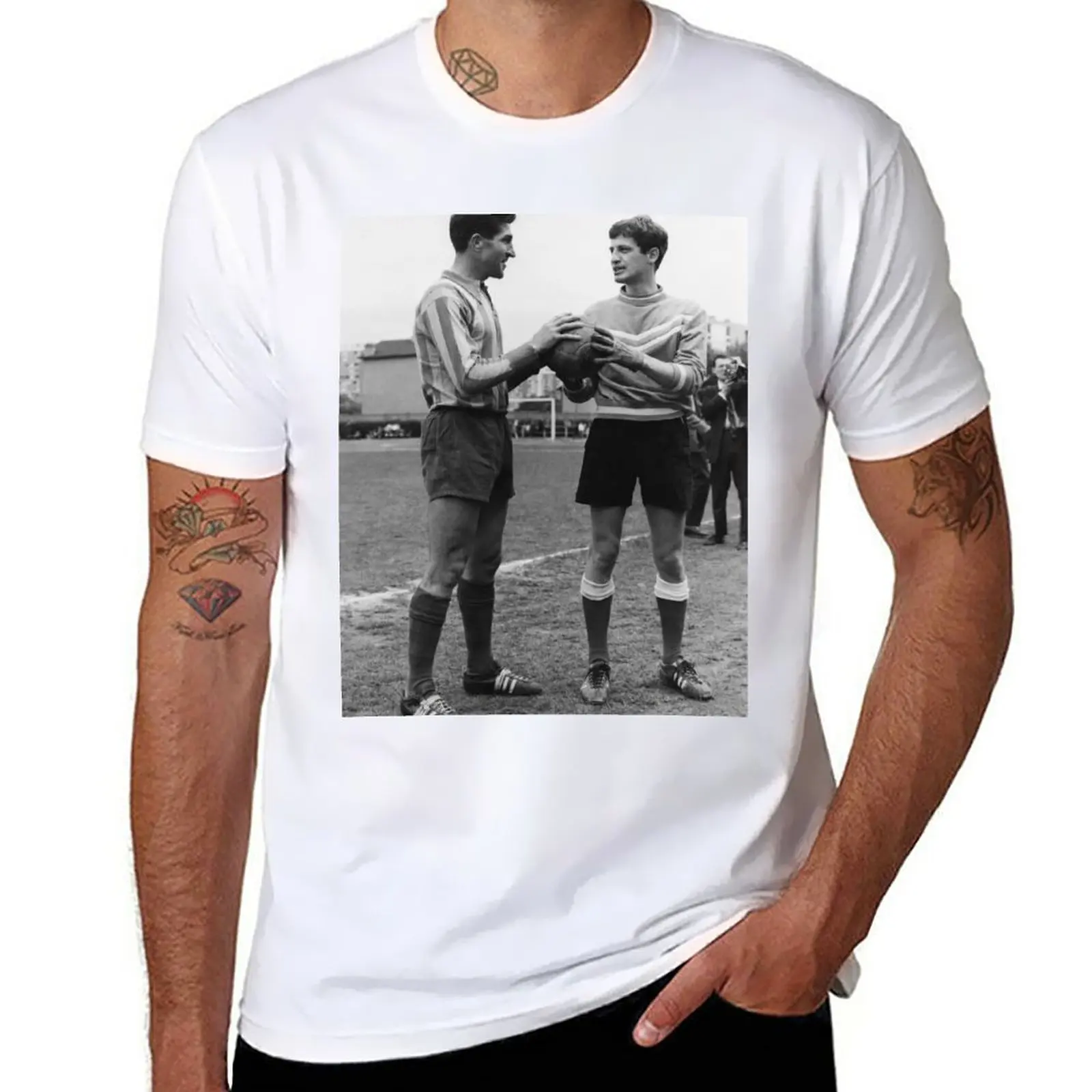 

New Jean Paul Belmondo and André Pivois T-Shirt graphic t shirt T-shirt for a boy summer tops plain t shirts men