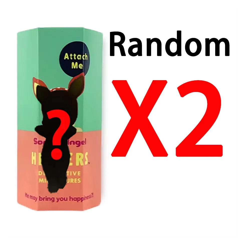 2026 Niedliche Hunde-Serie Mini-Figuren, Kawaii Tierkopf PVC-Figurinen, Blind Box Sammelspielzeug