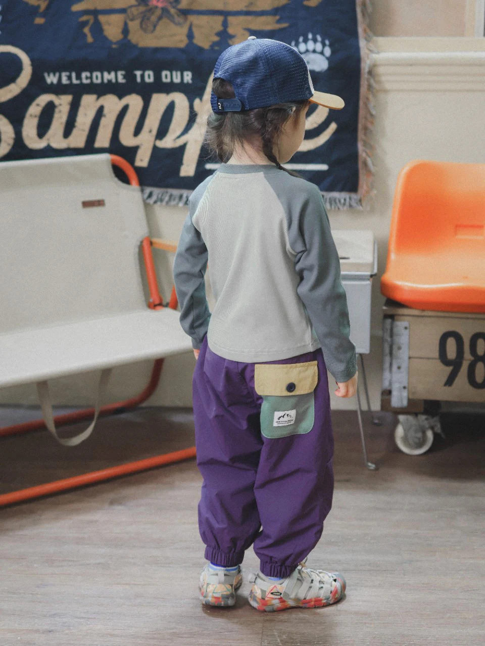 Quick Dry Long Sleeve Children's T-Shirt Outdoor Shoulder Insertion Pants for Girls Spring Autumn New Style FaceC Brand Kids ...