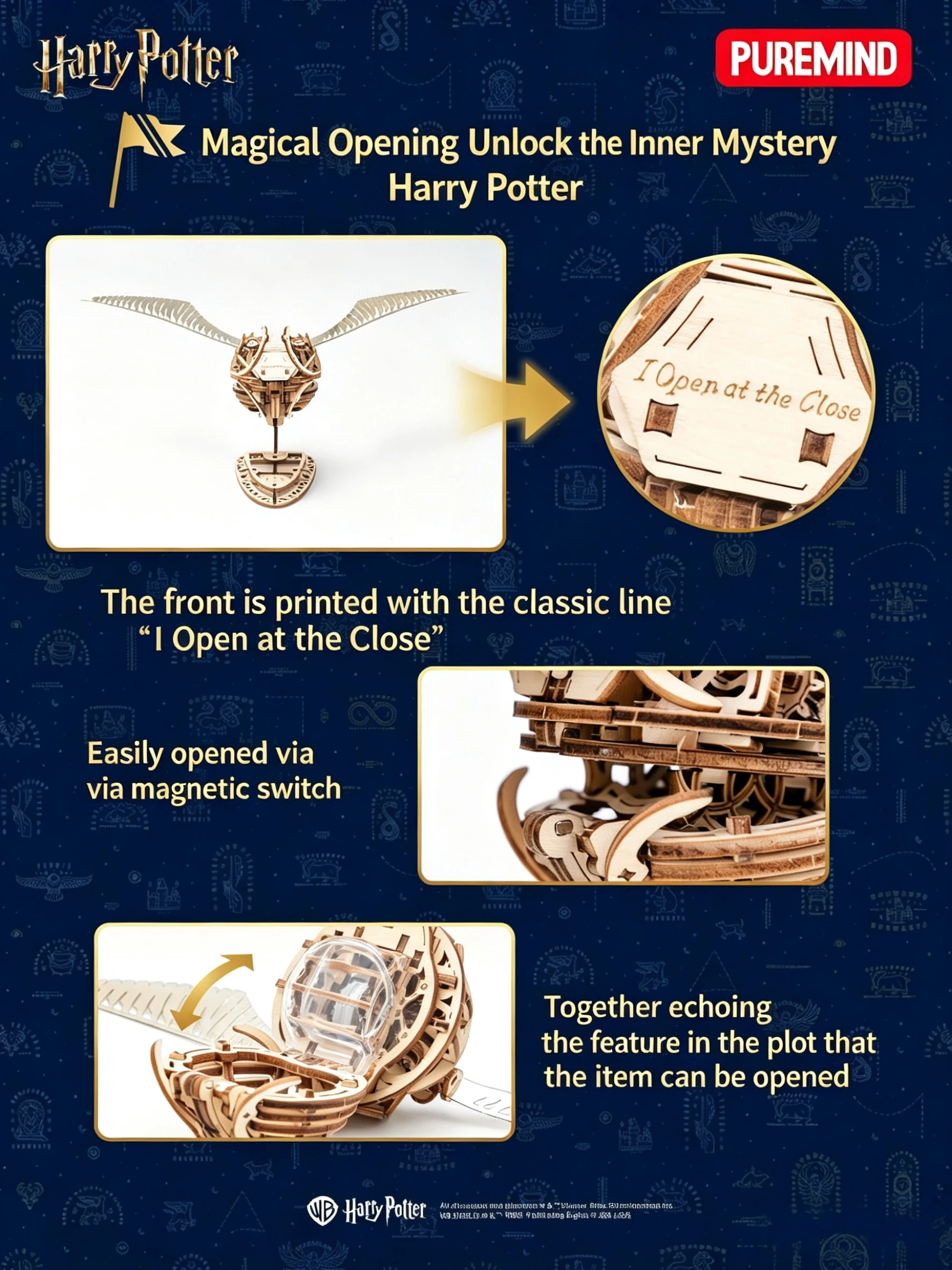 PUREMIND Harry Potter Series P - Model Kit Harry Potter review and price