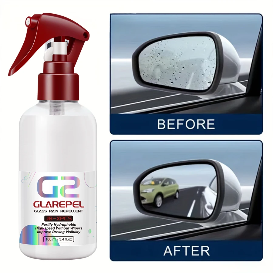 Water Repellent Spray Anti Rain Coating For Car Glass Hydrophobic Anti-rain Car Liquid Windshield  ﻿G2