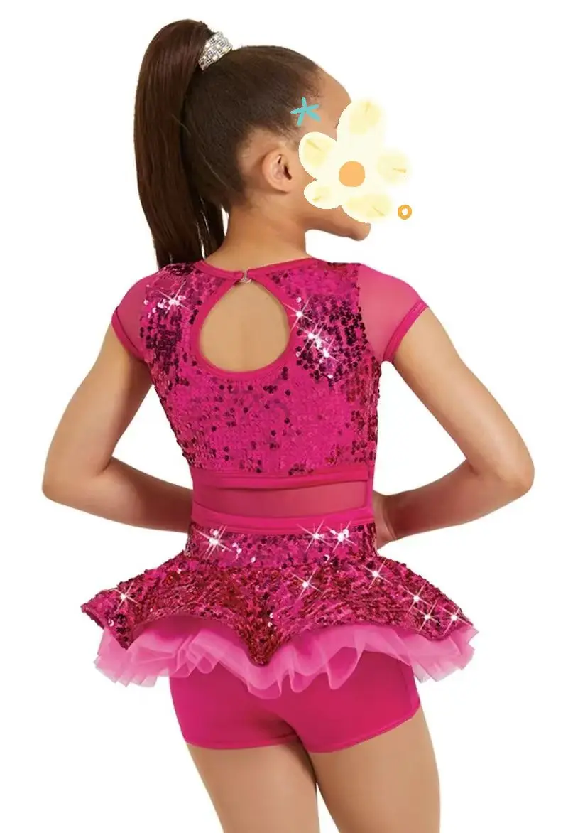 New dance costume professional jazz dance dress performance dress Lodysuit Latin dress