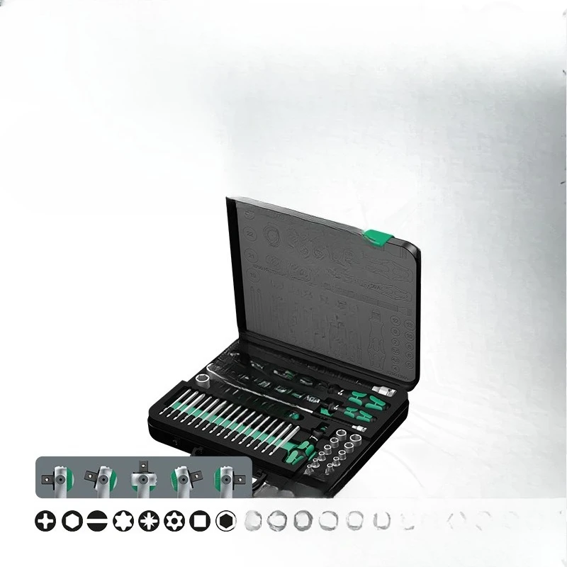 

Wrench set 8100 quick sleeve, screwdriver, head auto repair kit