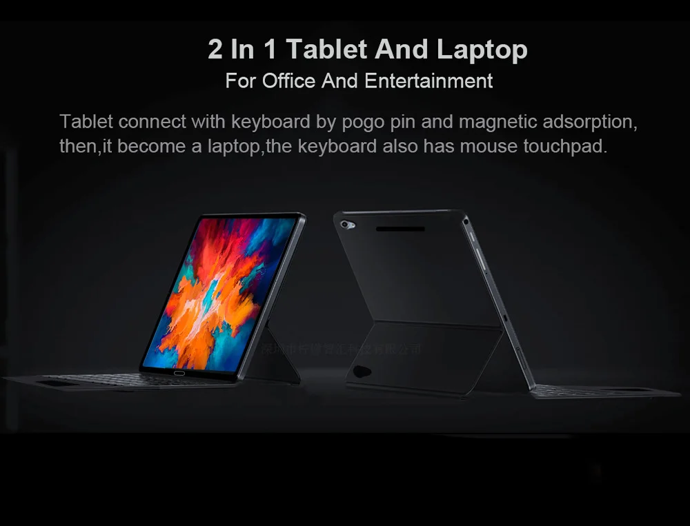 Nenmone Mpad11 4G Tablet 2 In 1 Tablet PC 10.8inch Display MT6797 Octa core Processor 8GB RAM 256GB Android Tablets PC