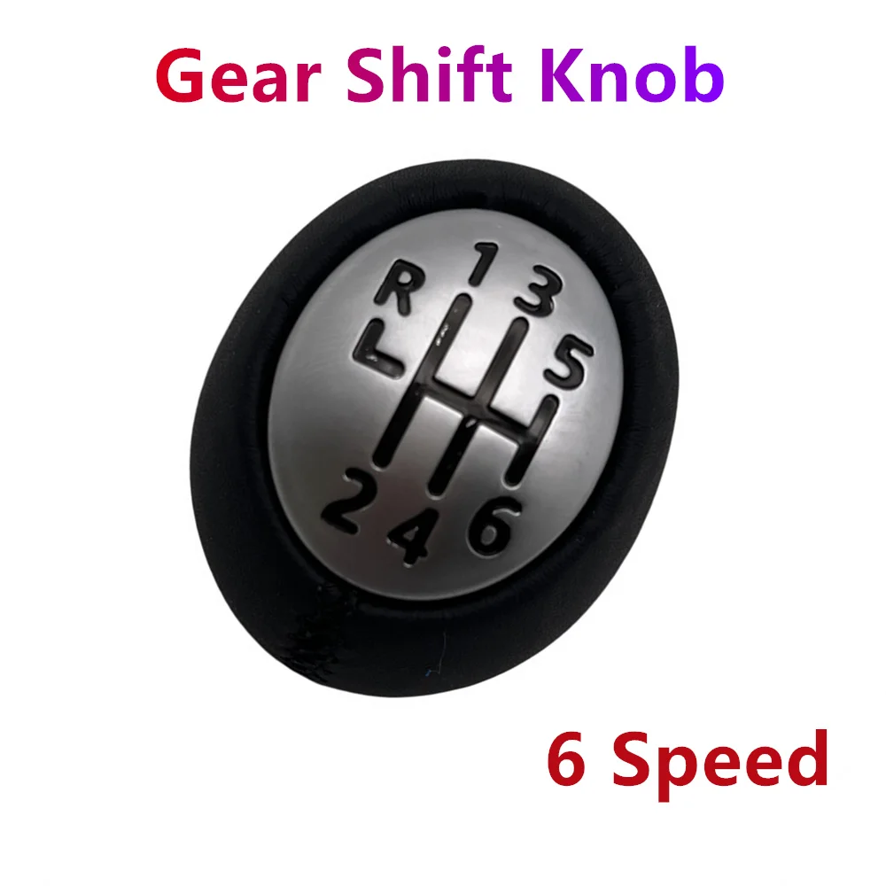 Car New Gear Shift Knob 6 Speed For Renault Laguna Megane Scenic Espace Master Trafic Interior Parts High Quality Car Accessory