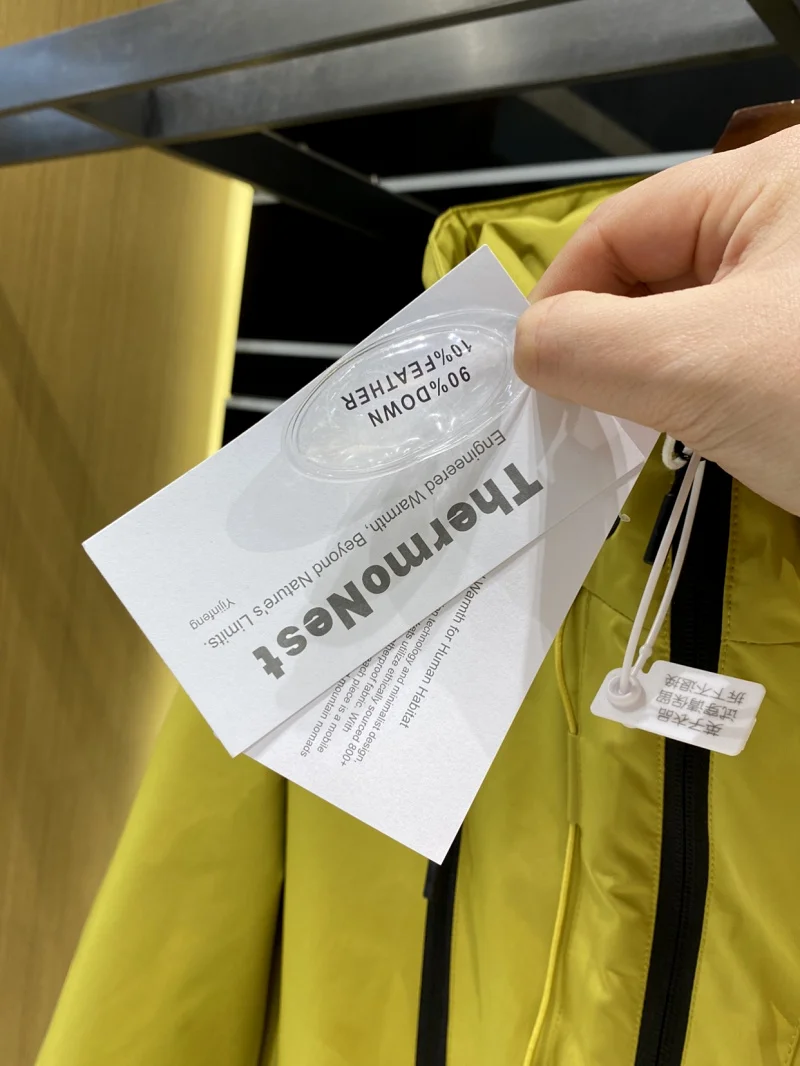 Outdoor Dames Donsjack Winddicht Waterdicht Warm Du Down Klimkleding Jas Rits Ontwerp Polyestervezelvulling