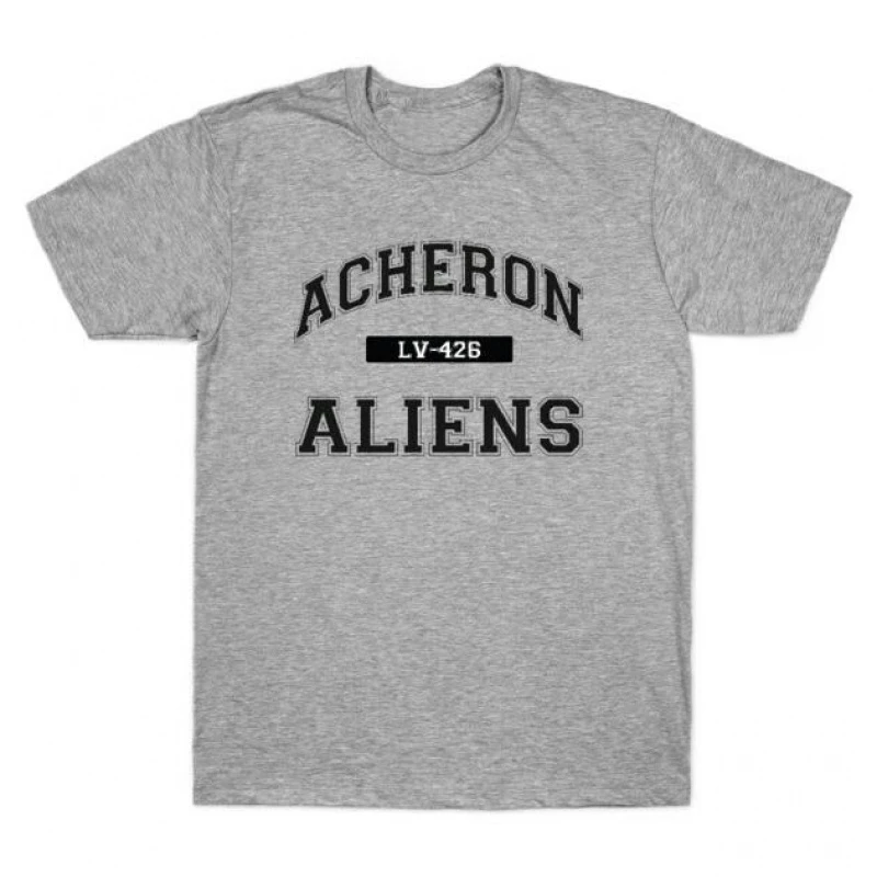 

Acheron Aliens 0412 Sci-Fi Alien Gift T-Shirt Weyland LV-426 Xenomorp Horror movie Short Sleeve Graphic clothes All size tops