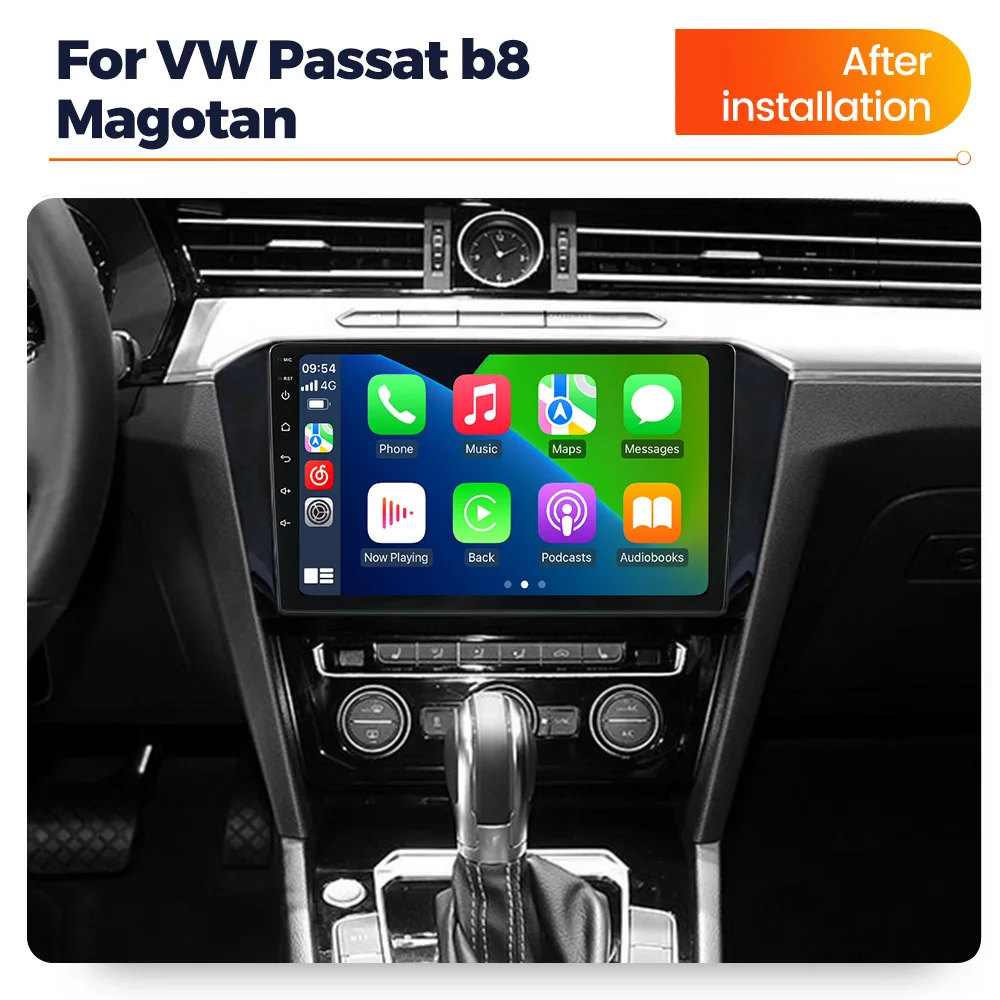 Android 14 Car Radio For Volkswagen VW Magotan Passat B8 2015 2016 2017 2018 2019 2020 2021 Carplay Auto GPS Player Multimedia