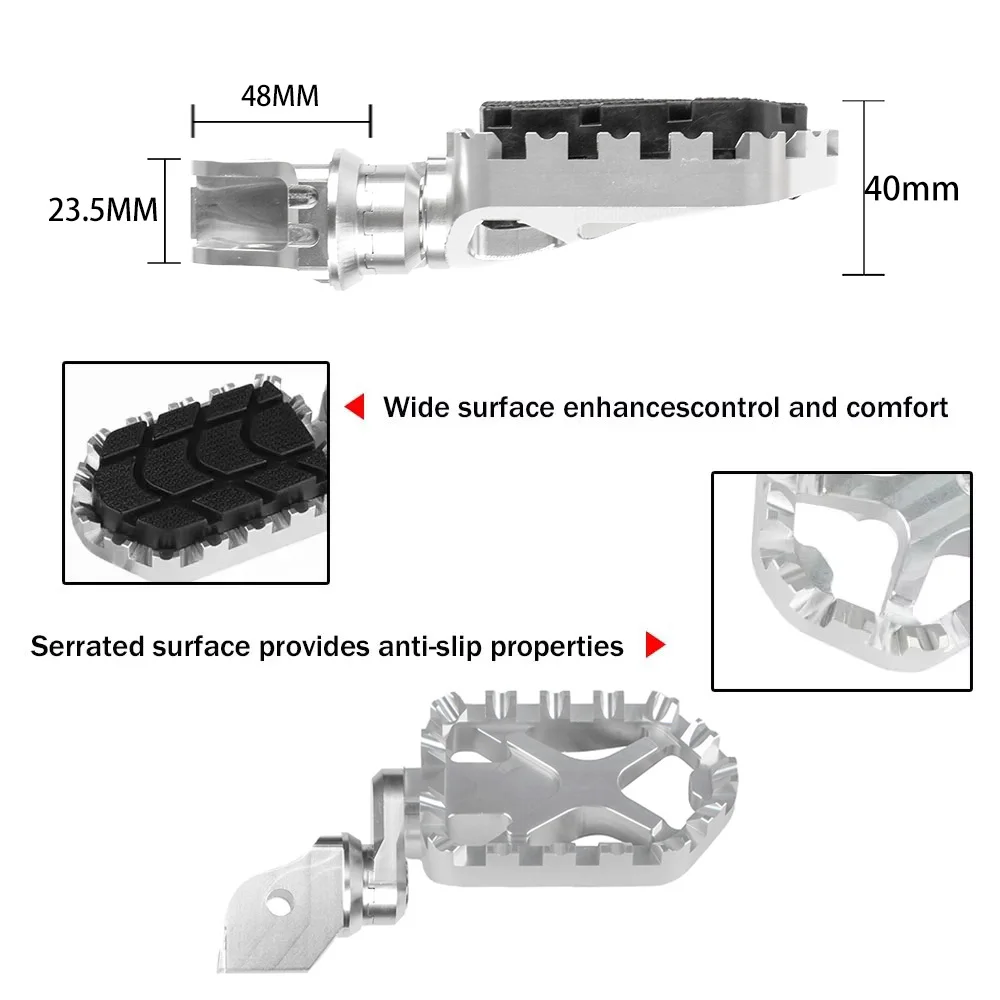 Xe Máy Để Chân Footpeg Chân Tựa Cho Xe BMW GS R1200 LC ADV 2013-2021 R1200GS R1250GS F750GS F850GS Phiêu Lưu S1000XR 15-19