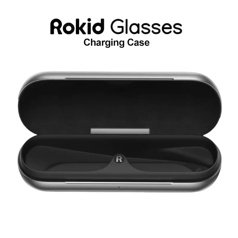 voor originele Rokid-bril Smart AI&AR-brilaccessoires, magnetische datakabel, oplaad-/opstelmontuur/clip-on zonnebril