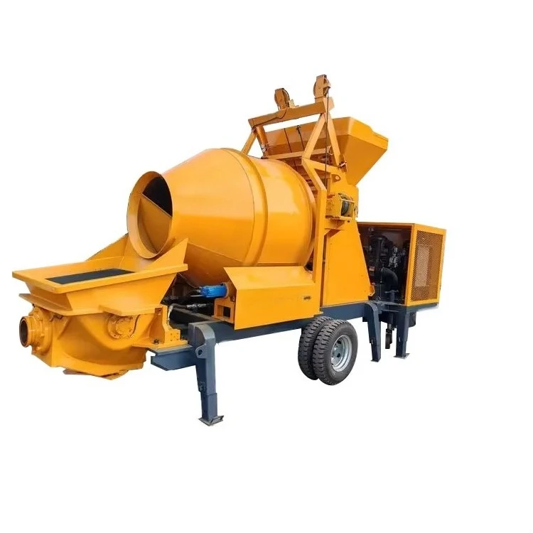 Factory Direct-sale Energy Saving Motor Concrete Mixing and Pumping Integrated Machine Conveying Equipment
