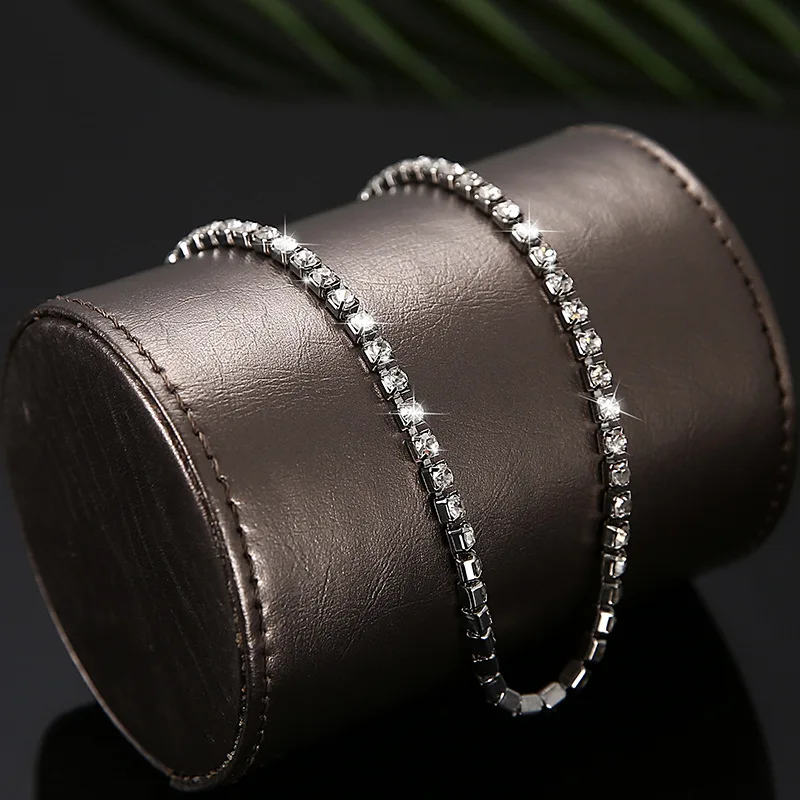 مثير كامل حجر الراين المختنق سلسلة قلادة للنساء الفاخرة مكعب الزركون كريستال قصيرة الهيب هوب الرقبة اكسسوارات مجوهرات هدايا #5