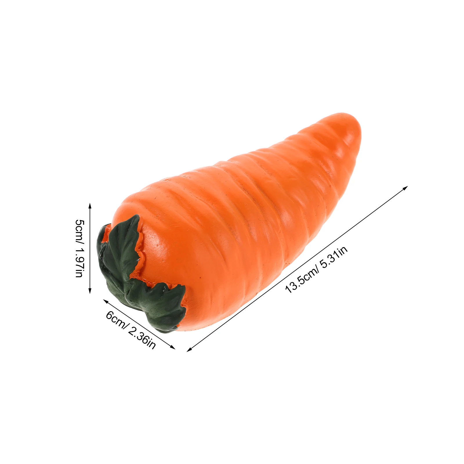 Carrot Shaped Key Hider Outdoor Hidden Key Box Resin Weatherproof Garden Decoration Functional Security for House Yard Porch