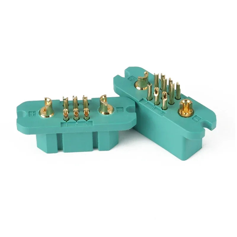 1Pairs VTOL MPX Connector 9+2 with Power Male Female Portable Dual Power Fixed Wing Quick Release Plug For RC UAV Aircraft