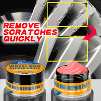 Motorcycle wheel hub scratch repair, wheel hub refurbishment and polishing paste - suitable for all vehicle models