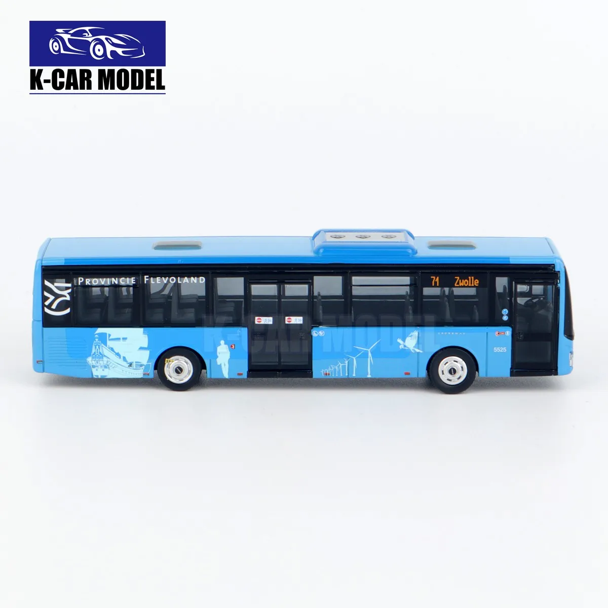 NOREV 1/87 Holland City Bus Plastic Simulation Car Model Toy