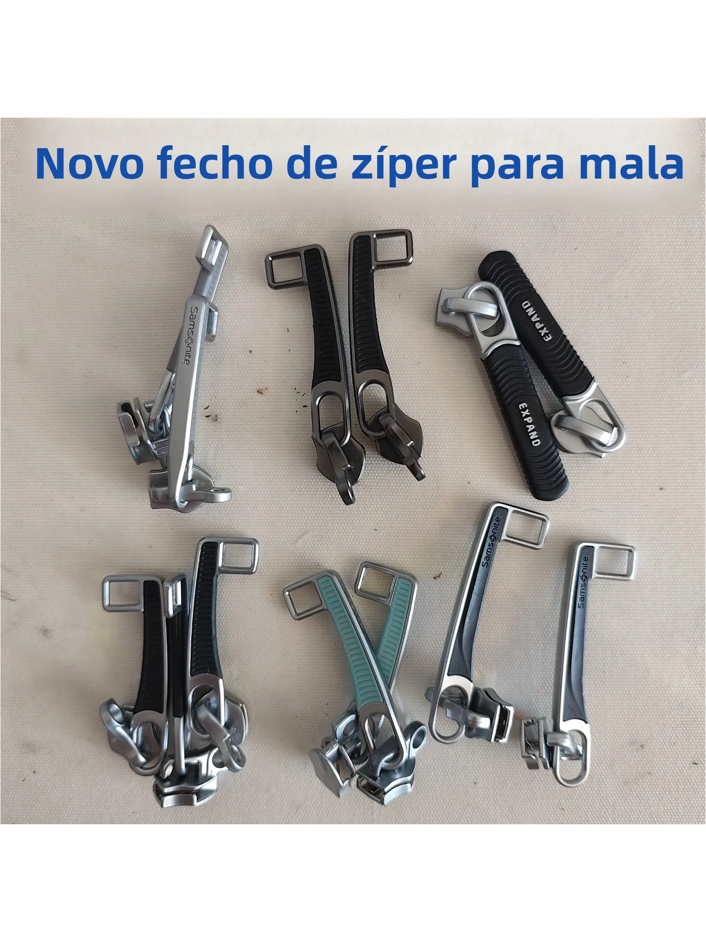 Peças de Reposição para Malas Samsonite: Zíper, Alça e Acessórios para Bagagem de Mão