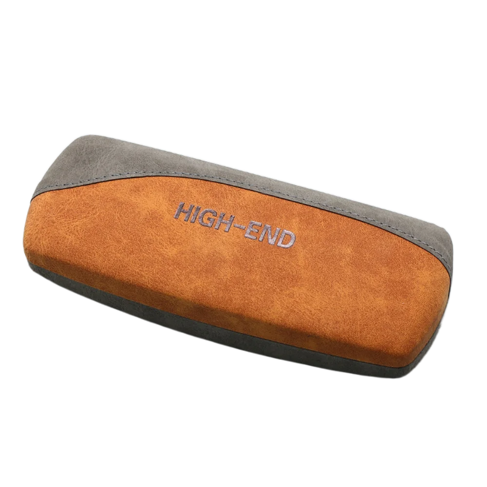 

Metal Glasses Boxes Holder Splicing Pattern Pressure Resistant Eyebrow Pencil Box Creative Multifunctional Reading Eyewear Case