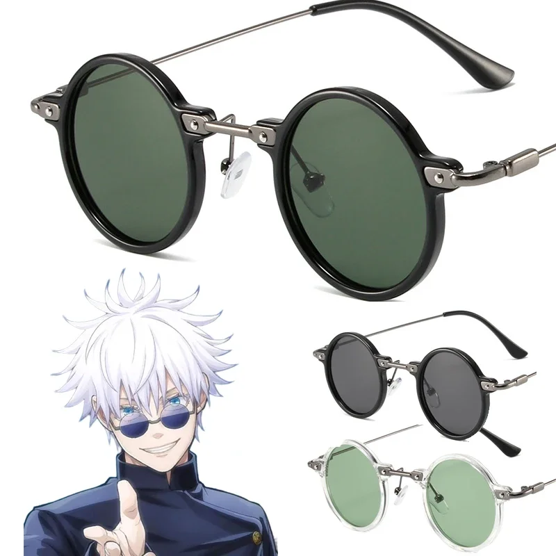 

Anime Cosplay Gojo Satoru Glasses Eyewear Nanami Kento Black Steampunk Glasses Costume Accessories Props Men Women Gift