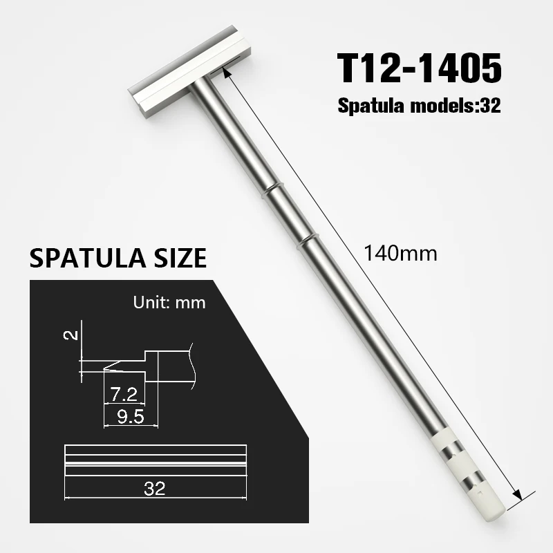 T12 Soldering Tip T12-1401 1402 1403 1404 1405 1406 Heating Element Soldering Station Replaceable Accessories