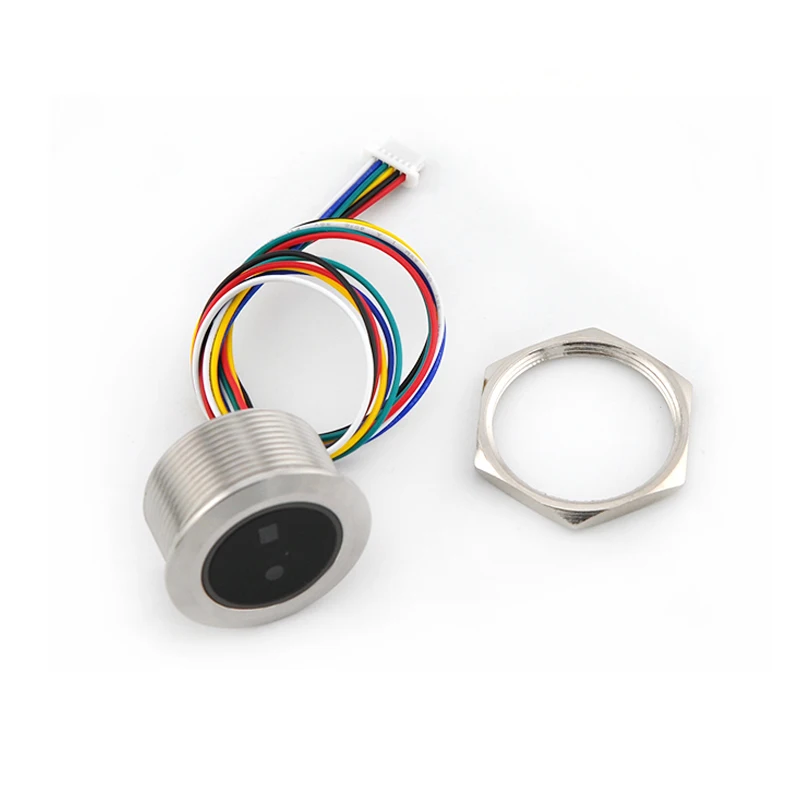 FP001-M25 DC3.3V 500 Face Capacity UART USB Facial Recognition Module Single Lens Scanner With Round Indicator Light For Arduino view 6