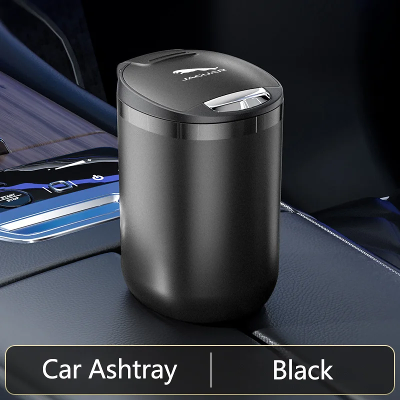 Car Keyring Can Organizer Storage Bag Garbage Bin Ashtray Accessory For Jaguar XF XJ-S XJ-6 X-Type XE S-Type F-PACE F-TypeXK8XK view 3