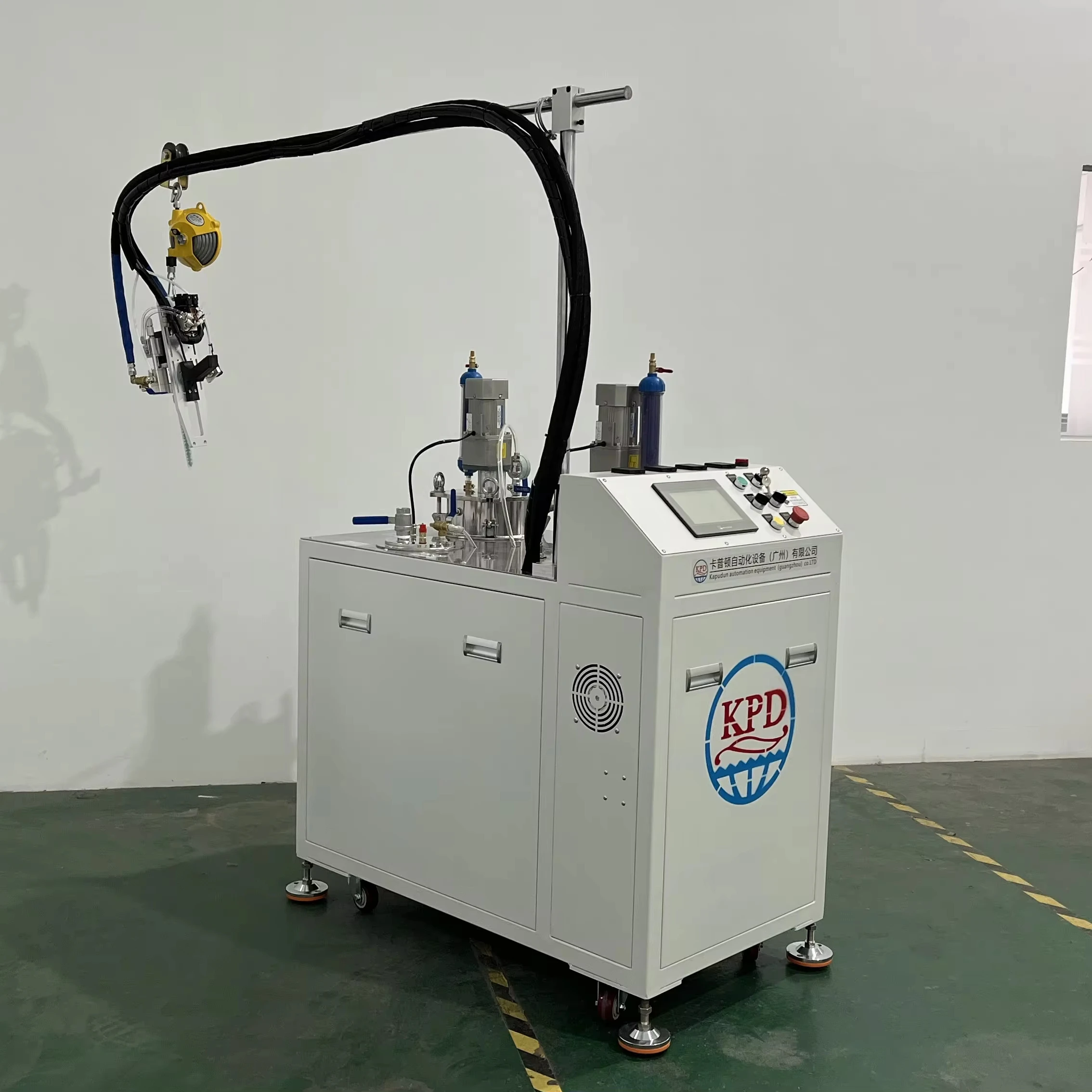 Semi-auto glue gun two parts epoxy resin glue dispensing machine