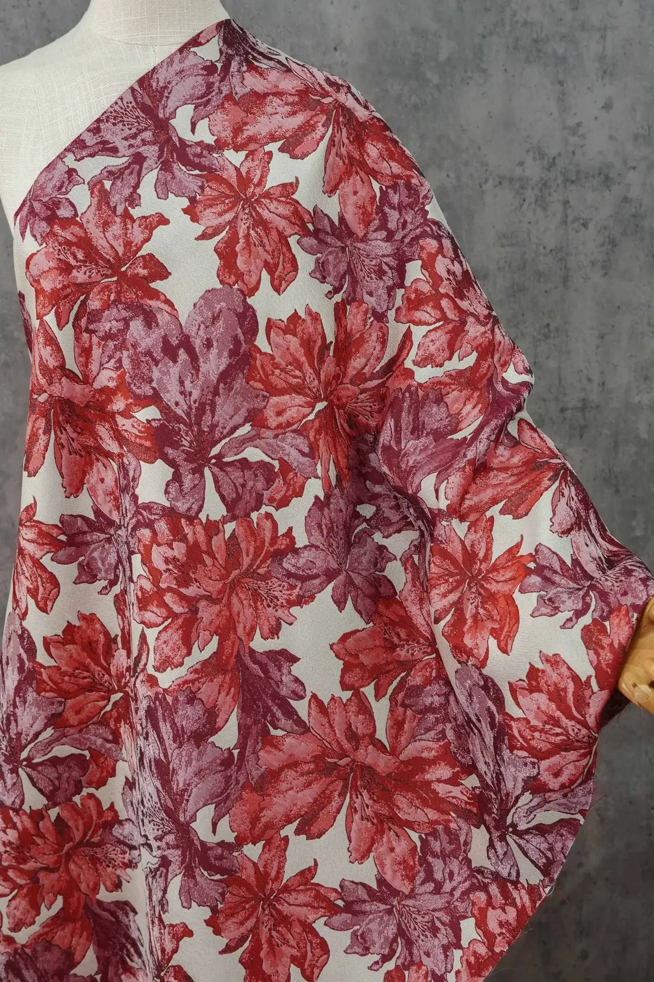 Retro Floral Gold Silk Brocade Jacquard Fabric Women's Suit Dress Vest Bag Handmade Diy Sewing Fabric