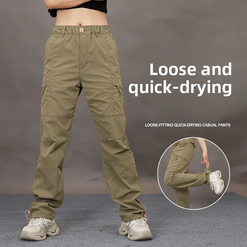

Summer Thin Hiking Pants – Breathable Lightweight Outdoor Cargo Pants for Men & Women