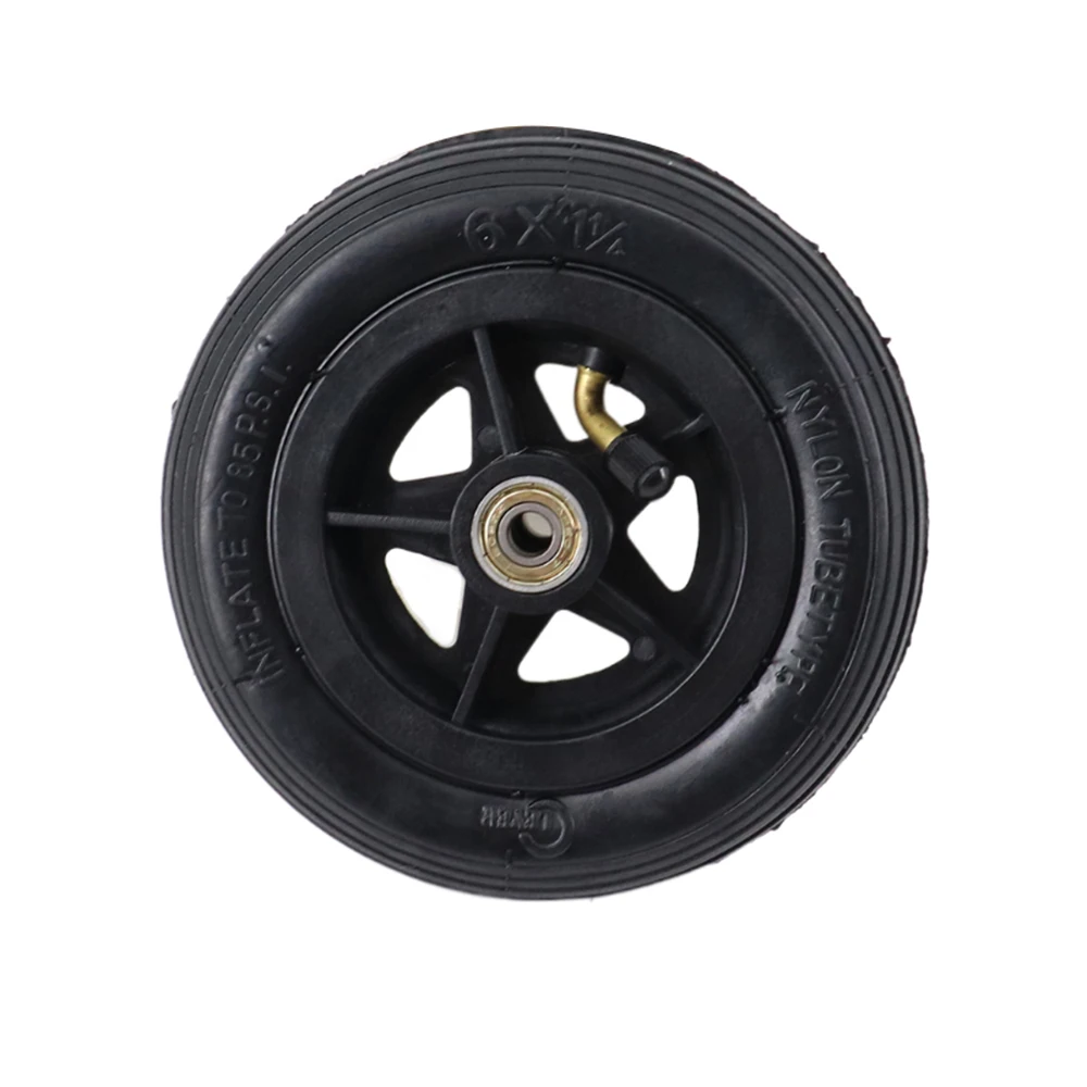 Motorcycle 6x1 1/4 Tyre 150MM Scooter Wheel with Plastic Hub Tube For Electric Wheel Scooter 6 Inch Pneumatic Tire