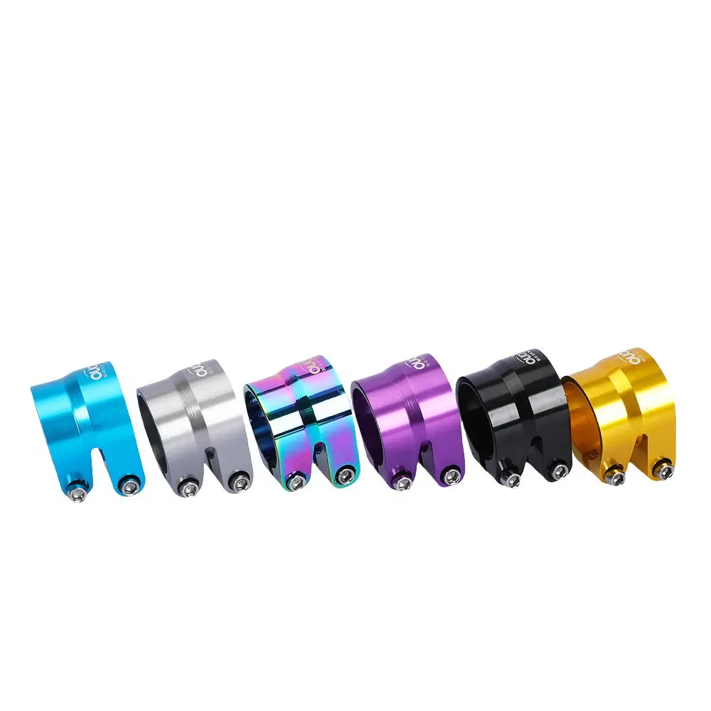 Aluminum Alloy Bicycle Seatpost Clamp Double Layer Seat Tube Lock Up Seat Tube Clamp 31.8/34.9mm Quick Release