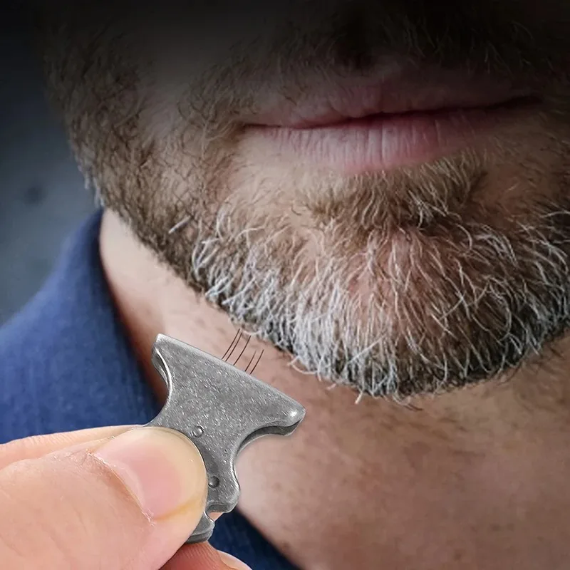 1 قطعة مشبك إصلاح شقة الفولاذ المقاوم للصدأ الحاجب الملقط نام إزالة الشعر نتف الحواجب اللحى أداة