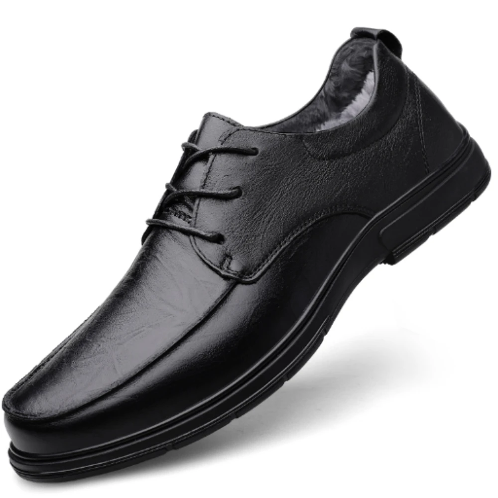 

Men High Quality Leather Shoes Hot Selling Casual Style Four Seasons Wedding Formal Dress Shoes