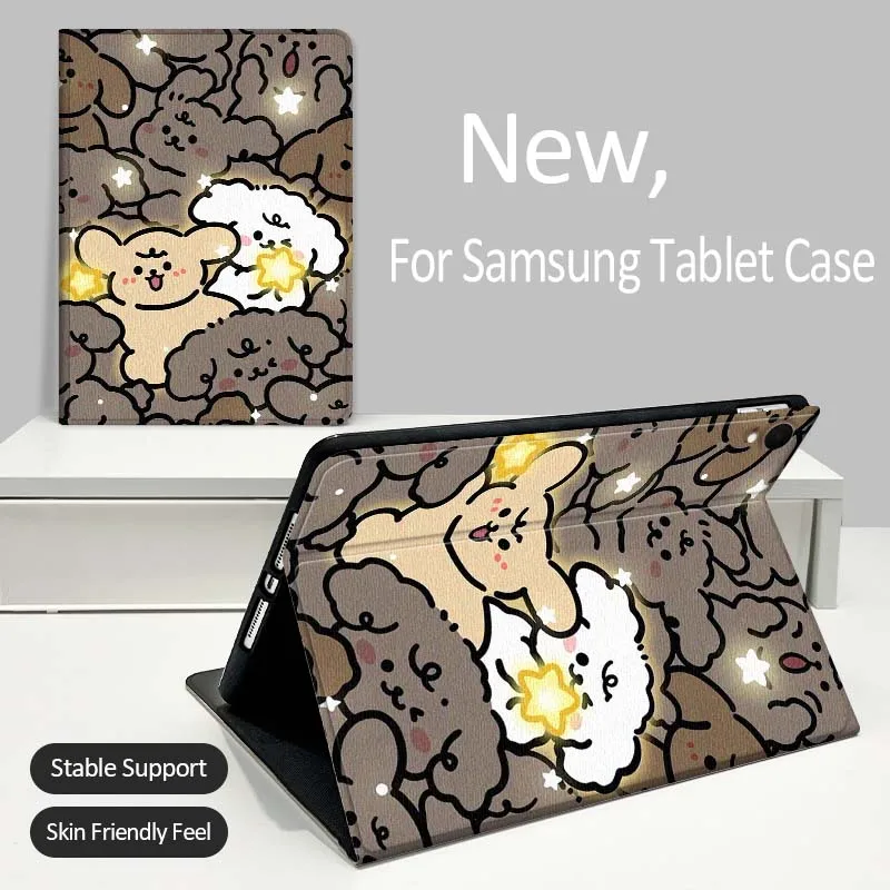 

Чехол для планшета с рисунком собаки для Samsung Galaxy Tab A A7 A8 A9 A11 S6 S11 Lite Plus 10,1 10,4 10,5 дюймов 2022 2025