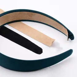 5pcs Headband Backing Stickers Black/Beige Adhesive Hairband Lining for DIY Hair Accessories High Viscosity Non-slip Stickers