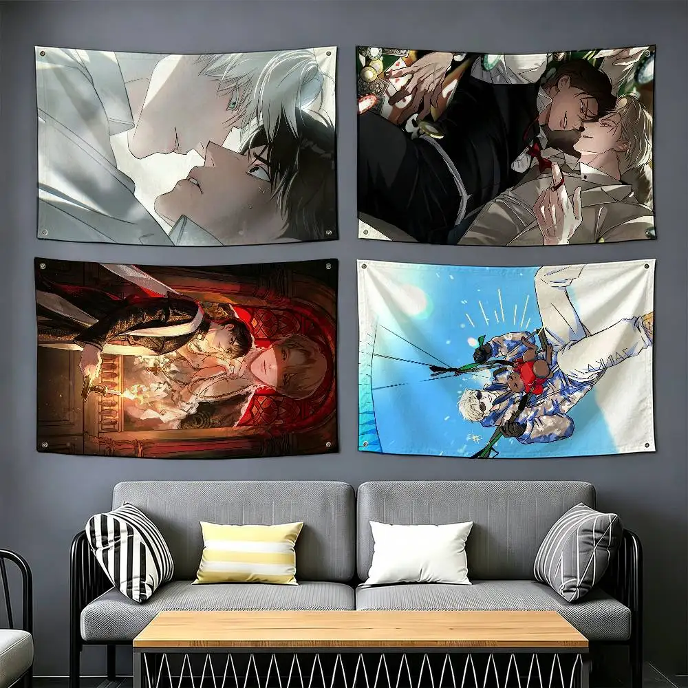

Manga C-Codename Anastasia-a Flags Suitable For Party Club Outdoor Interior Wall Decoration Banner Fans Gift