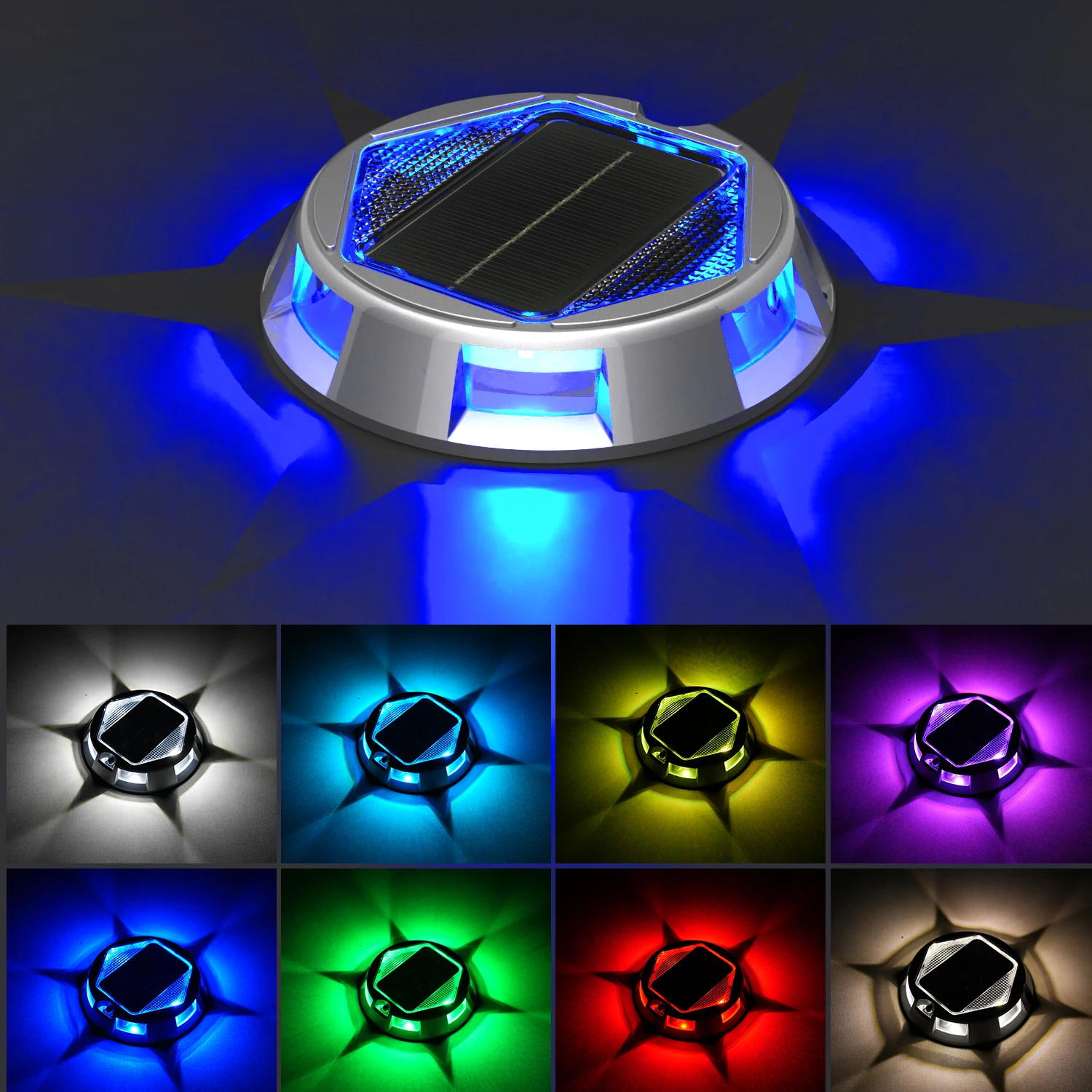 4PCS Rgb Solar Grou…