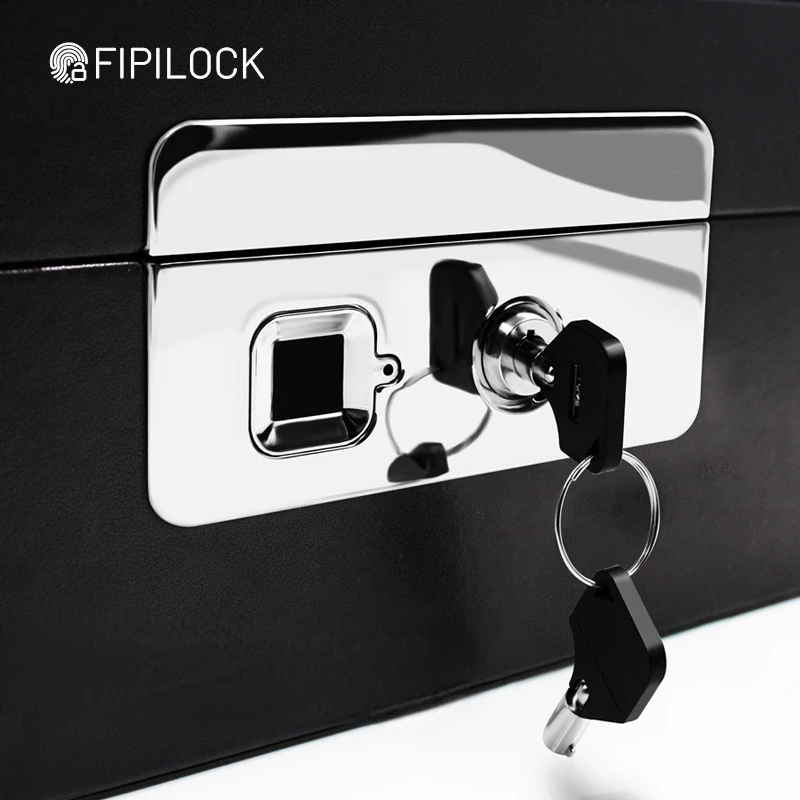 Smart Embedded Zinc Alloy Fingerprint Lock Anti-theft Universal Lock Customizable Jewelry Storage Box Bag Luggage Lock