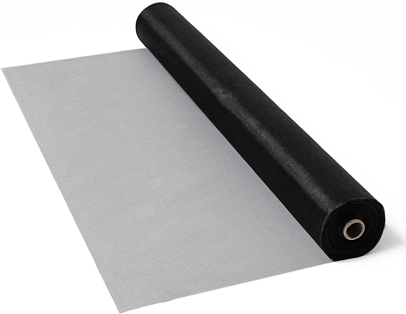 

48 in x 100 ft Fiberglass Window Screen Mesh Roll for Patios, Doors, and House Windows - Heavy Duty Replacement
